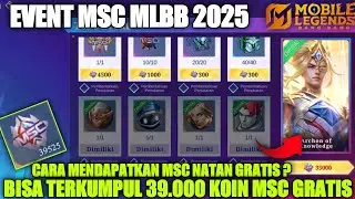 EVENT MSC NATAN!! CARA TERKUMPUL 39.000 COIN MSC SKIN MSC NATAN GRATIS MOBILE LEGENDS 2025