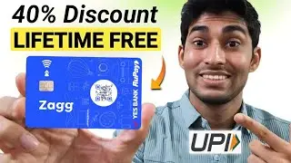 New Zagg Yes Bank Credit Card | UPI Cashback Credit Card 
