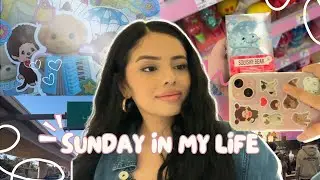SUNDAY DITL VLOG: church service, journal decorating, shopping & chatting!