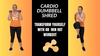 Cardio dumbbell shred