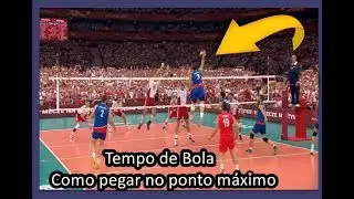 VOLEIBOL COMO PEGAR  TEMPO DE BOLA PARA PONTEIROS E OPOSTOS