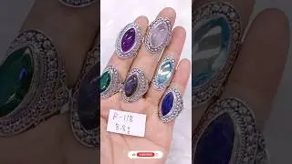 High Quality Gemstone #ring #gemstone #manifestation #trending #fypシ #lemon #crystals #urdu #india