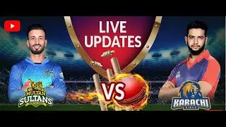 Watch PSL 2021 live stream | Multan Sultans vs Karachi Kings |  HBL PSL 6