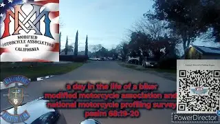 a  modified motorcycle association and national motorcycle profiling surveypsalm 68:19-20