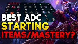 &laquo;Новые&raquo; ЛУЧШИЕ начальные предметы ADC / Мастерство / Настройка рун? (League of Legends)