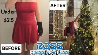 DIY CHRISTMAS DRESS 🧑&zwj;🎄🤍 A very #EXTRA DIY