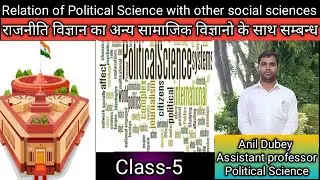 Relation of political with other social Sciences by Anil Dubey