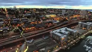 Foss Waterway in Tacoma - Aerial view with the DJI Phantom 3 Pro in 4K