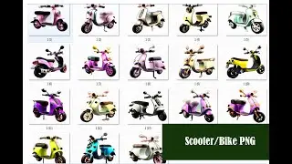 Scooter Bike PNG | Scooter PNG Images Bundle Sublimation-8 | Editing material | PNG Sublimation