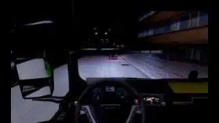 Man Tgx 18.540 zima Euro truck Simulator 2