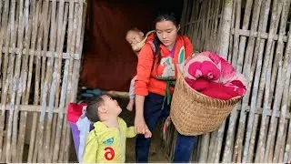 Mother Takes Her Child to Pick Out Winter Clothes &ndash;