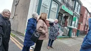 Church st Costa to Hounds Hill Costa, via Leopold Grove & a Very Smelly Coronation st #blackpool