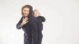 TWO-SIDED BABYWEARING PARKA COAT