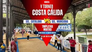 V TORNEO NACIONAL PETANCA MIXTO -SELECCIÓN CATALANA VS  SELECCIÓN MURCIANA