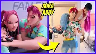 KPOP Demon Hunters Couple in Real-Life TikTok Version ~ Movie Trivia Quiz | Rumi, Zoey, Mira, Jinu