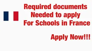 Required documents needed to apply for schools in France/Study Abroad/ Life in France/Byxclusive