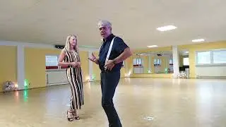#3 Kizomba Grundschritt Charro Charro im Detail Lisa & Pedro. Erklärung Deutsch.