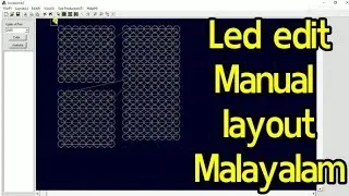 Led edit manual light layout creating|How to create dance floor layout|DIY layout|Echo Tech