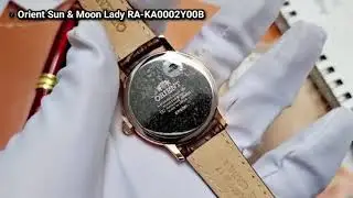 Đồng Hồ Orient Sun & Moon D&acirc;y Da mặt N&acirc;u Lady  RA-KA0002Y00B- 24hdongho.com-0932087796-0987928938