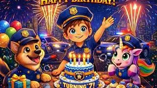 Magical Kids Birthday Video 👮&zwj;♂️🎉 &ndash; Your Child Becomes a Hero!