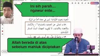 Kajian 19. Wahabi tidak faham sifat azaliyyah (link download kitab di deskripsi)