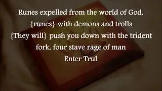 Trul - THERION - Lyrics - HD  - 2007