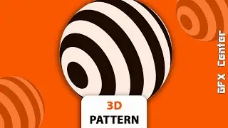 How to Create 3D Pattern using Adobe Illustrator CC.