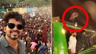 VIJAY Selfie Video | Master Last Day Shooting Spot Video | TrendingTv