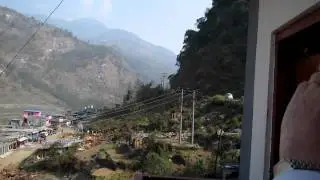 View from the Nayapul toilet :)