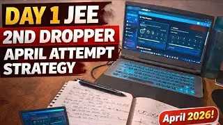 DAY : 1/55  jee 2nd dropper 💢