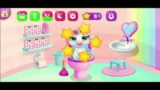 My Baby Unicorn# -для новорожденных по уходу за пони  милые игры по уходу за домашними животными от