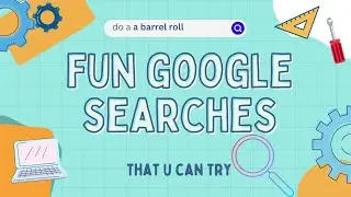 Fun google searches | must try |tricky | do a barrel roll |Google Gravity| flip a coin| roll a dice|