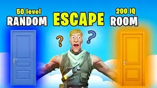 Random 50 Escape Room (All Levels) Fortnite