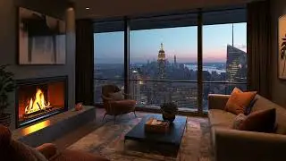 4K Fireplace with Relaxing Crackling Fire Sounds | 3 HOURS of Cozy Ambience for Sleep, Stress Relief