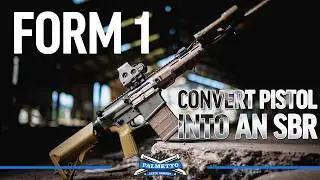 Переделка пистолета AR в короткоствольную винтовку (SBR) - Форма ATF-1 | Palmetto State Armory