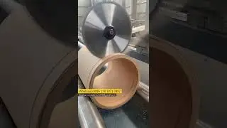Industrial Huge Paper Core Cutter | Shaftless Paper Tube Cutting Machine Price #papertubemachine