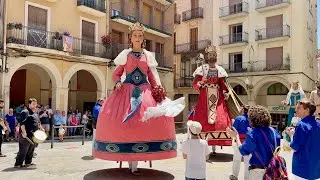 Balls de lluïment de la 23a Trobada de Gegants (25è Aniversari Antonet i Angelina i Sant Joan 2022)