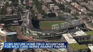 Chicago Cubs secure home field for Wild Card Series against San Diego Padres