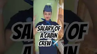 Salary of a CabinCrew🧿✈️#trending #youtubeshorts #trending #flights #indigo #shortvideo #shorts