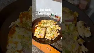 &ldquo;No-Dough Protein Pizza: Chicken + Eggs Crust! 🍕💪&rdquo; #pizza