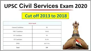 UPSC Cut off 2019 | IAS Cut off | UPSC Pre Cutoff