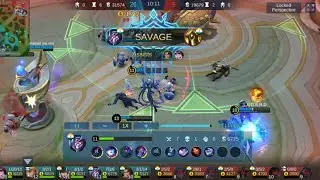 Savage Montage || Zhask Short Gameplay || Mobile Legends ||