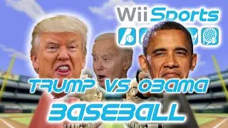 Presidents Play Wii Sports Baseball