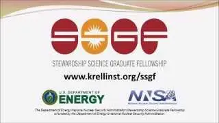 DOE NNSA SSGF 2015: Welcome