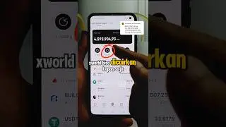 Mencairkan Komisi/Income di Aplikasi XWorld #tutorial #xworld #aplikasipenghasilsaldodana