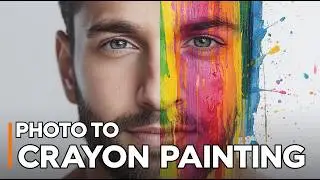 ADORABLE ART MAGIC - How to Turn a Photo into Cute Crayon Painting with ChatGPT