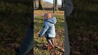 Outdoor exploring. Full video is on our Channel. #babyadventures #outdoors #travelingwithtoddlers
