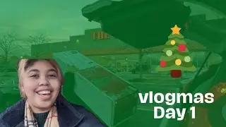 Vlogmas Day 1 : Christmas Tree Shopping ! *my camera overheated*