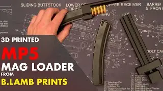 3D Printed MP5 mag loader! 10% Off Code Tacreviews - Must have if you have a Super Safety!