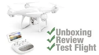2019 Potensic T35 Drone Quadcopter Unboxing, Review, and test Flights